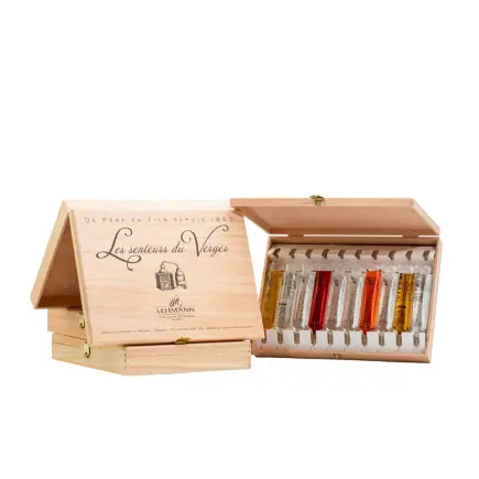 coffret cadeau d’ampoules d’eau de vie et liqueur