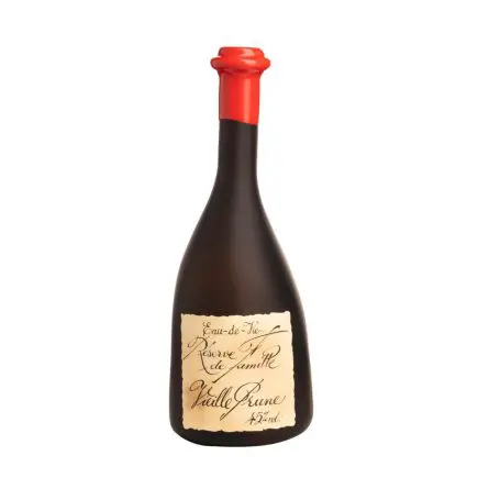 eau de vie de mirabelle sauvage d'alsace issue d'une distillerie familiale