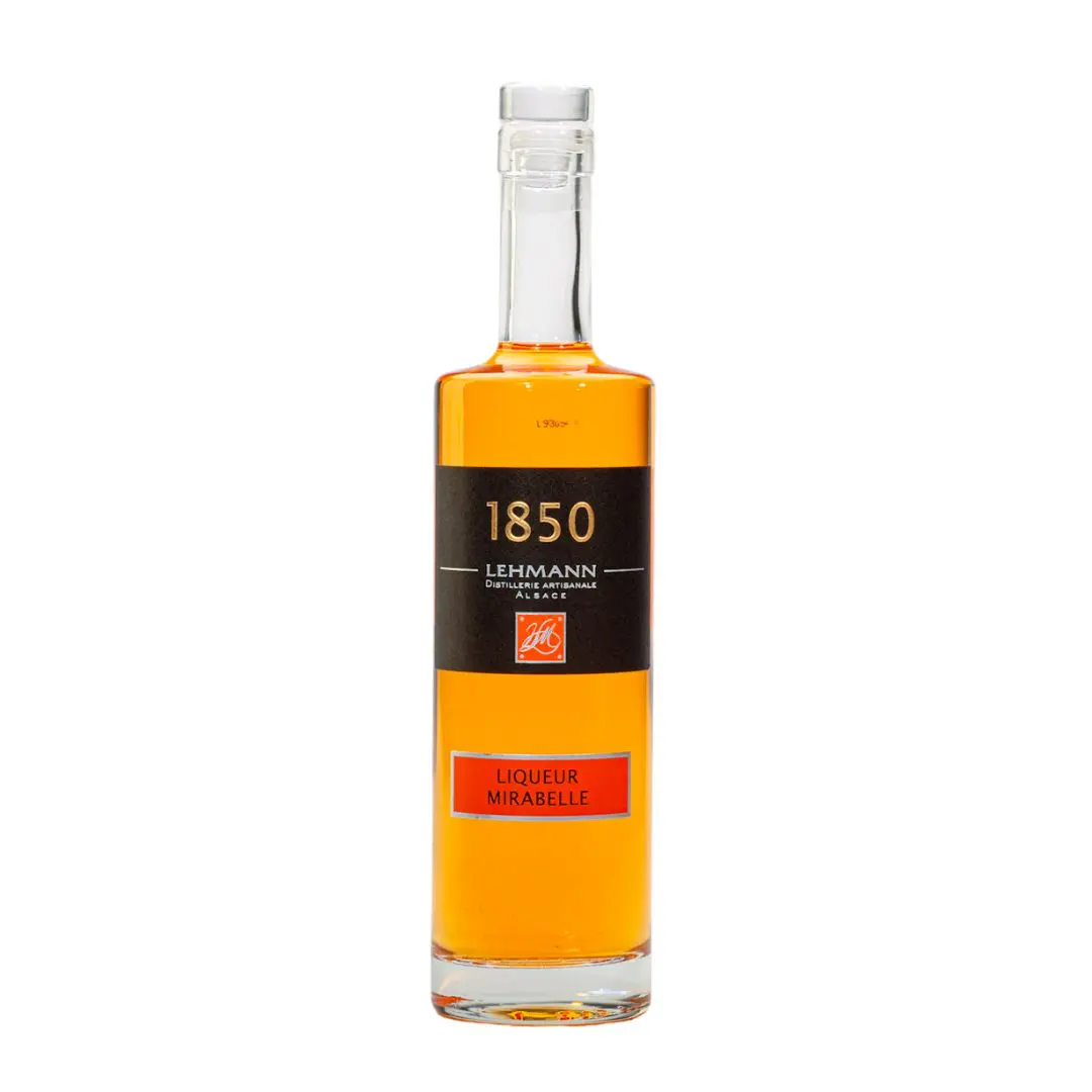 Liqueur de mirabelle distillerie Lehmann artisanale