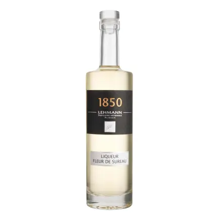 liqueur de sureau, alcool à la fleur de sureaux.